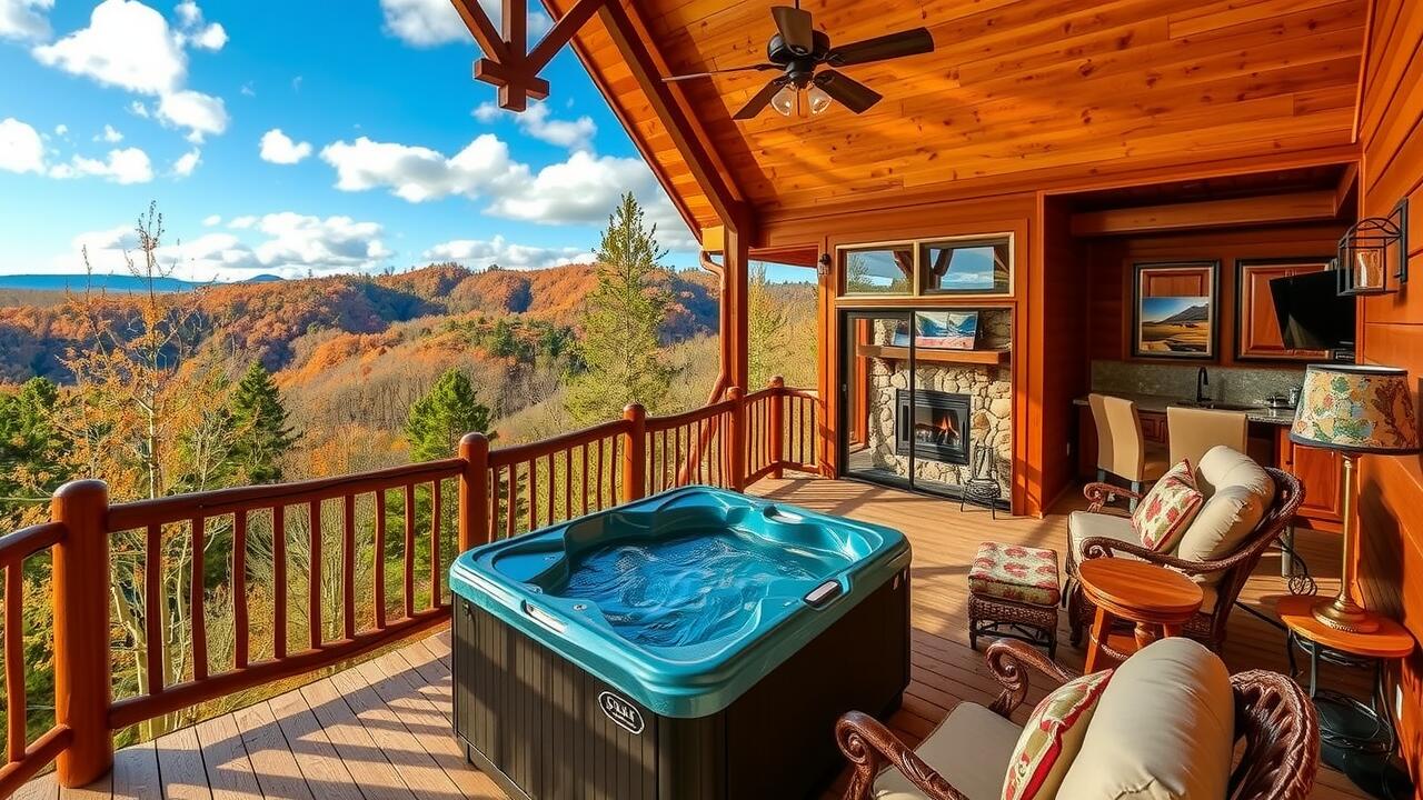 Luxurious 3 Bedroom Cabin Amenities in Pigeon Forge