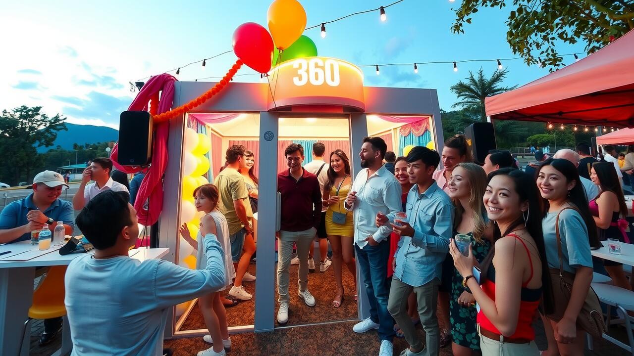 Enhance Your Events with a 360 Photo Booth Experience