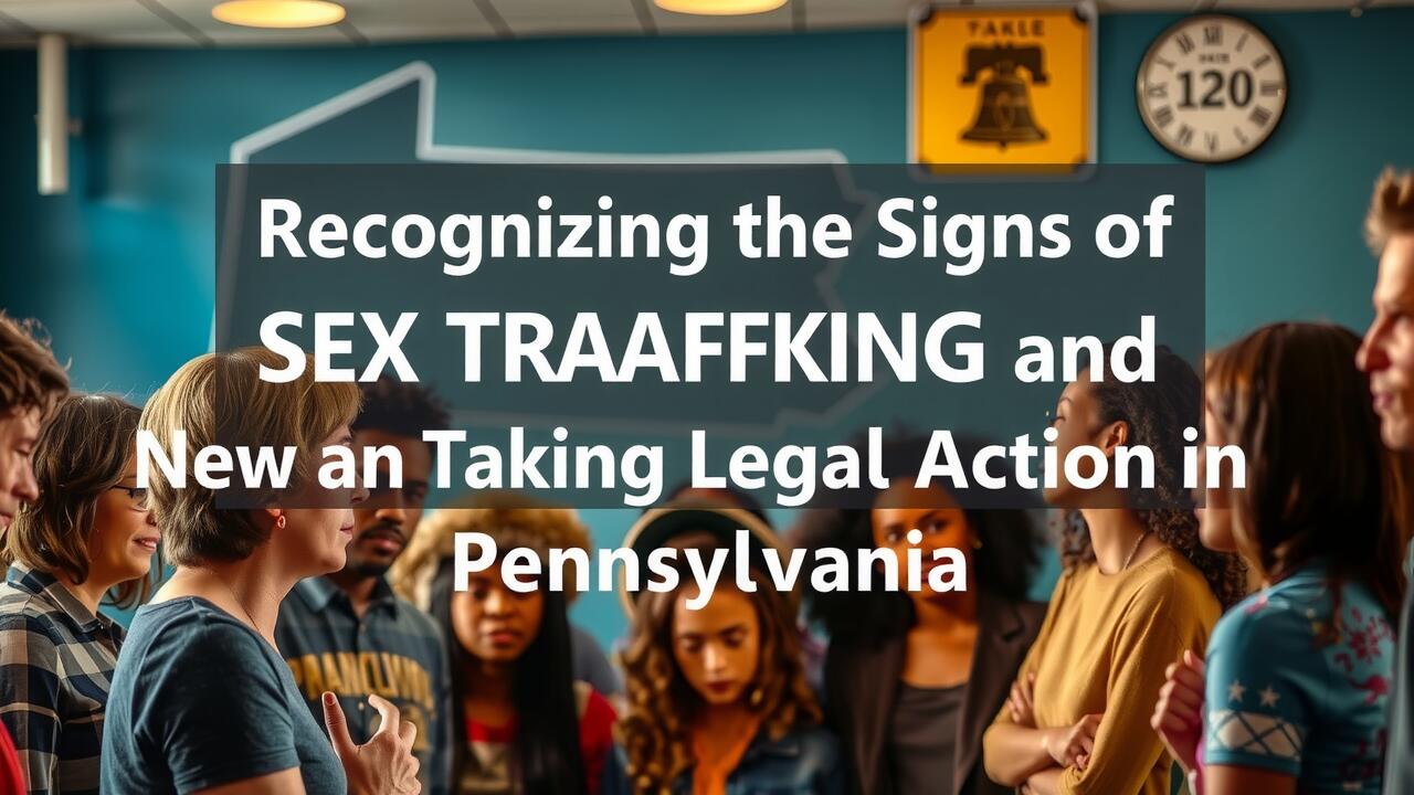Recognizing the Signs of Sex Trafficking and Taking Legal Action in Pennsylvania