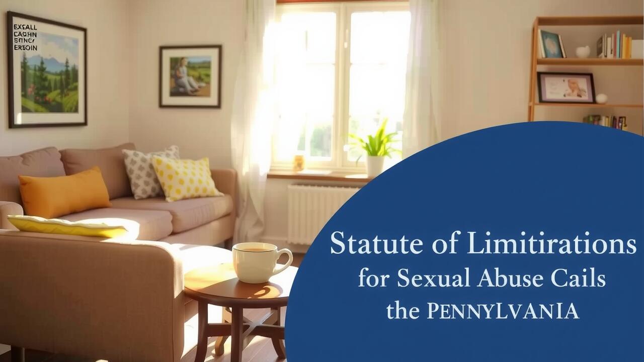 Statute of Limitations for Sexual Abuse Claims in Pennsylvania: What Survivors Should Know