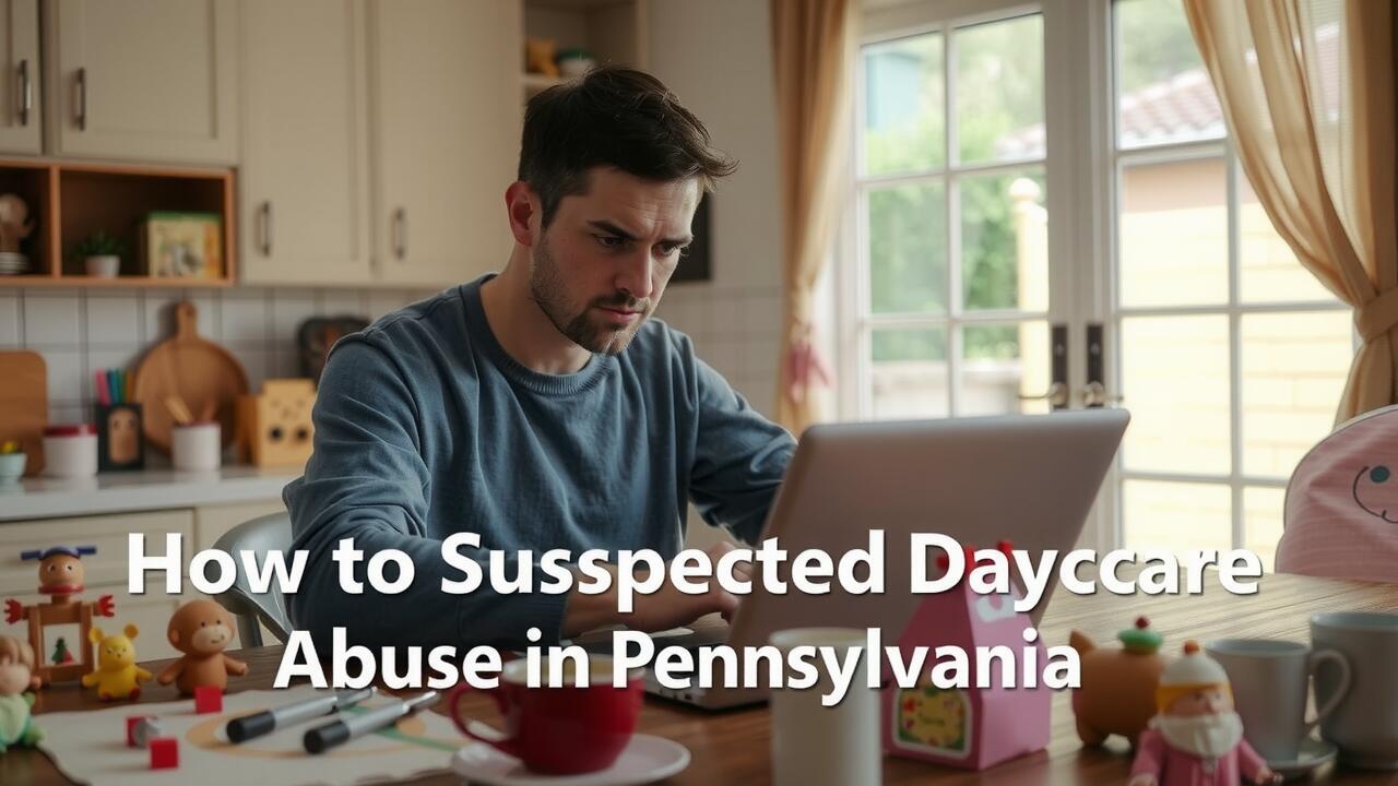 How to Report Suspected Daycare Abuse in Pennsylvania