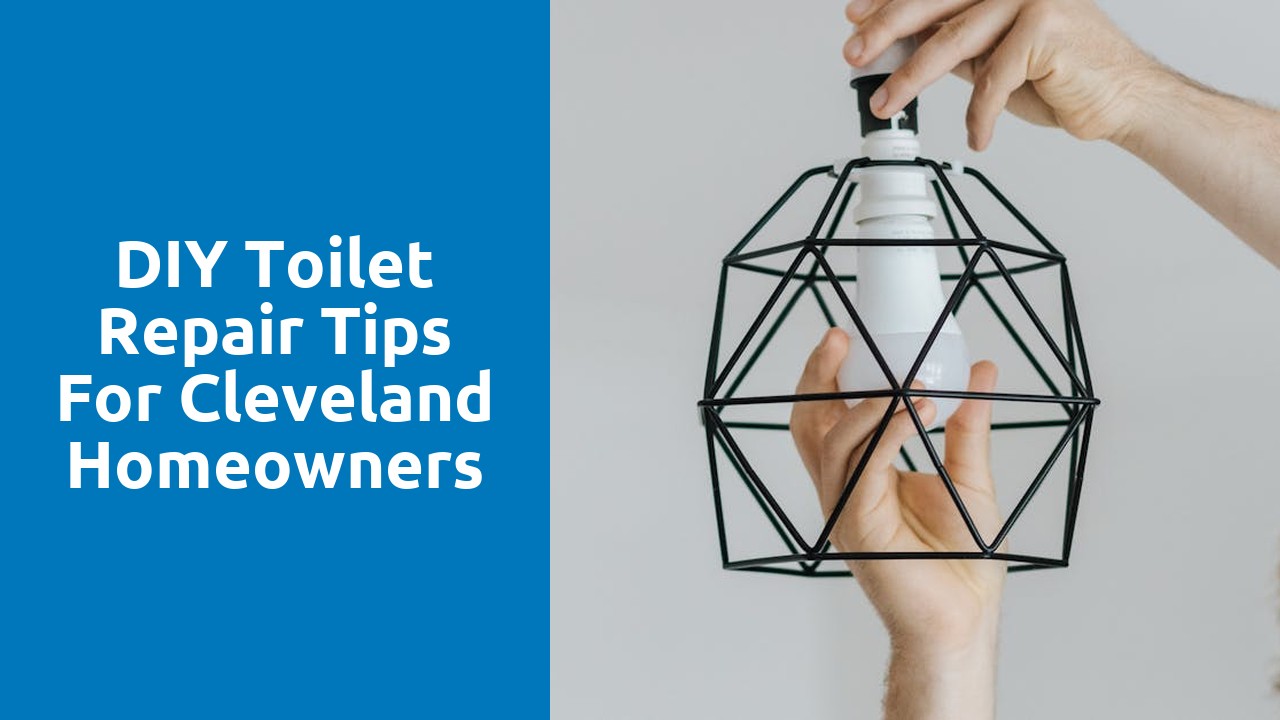 DIY Toilet Repair Tips for Cleveland Homeowners