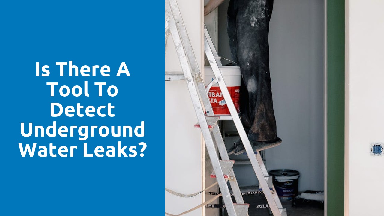 Is there a tool to detect underground water leaks?