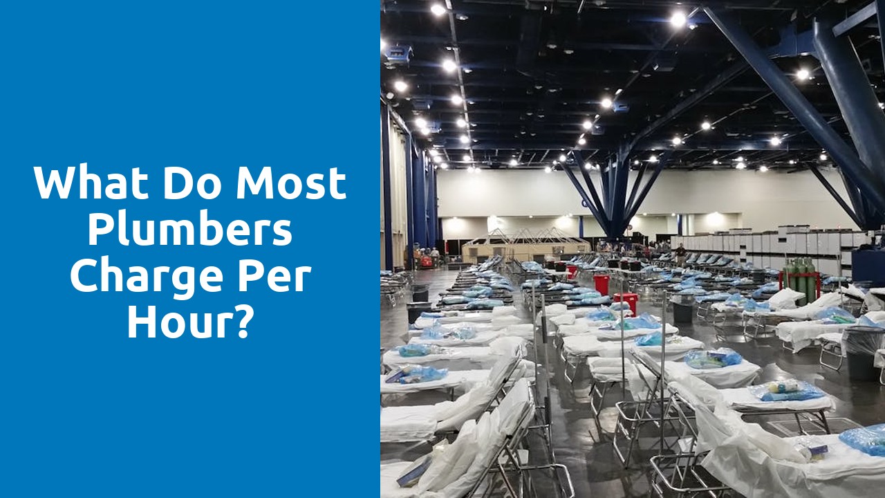 What do most plumbers charge per hour?