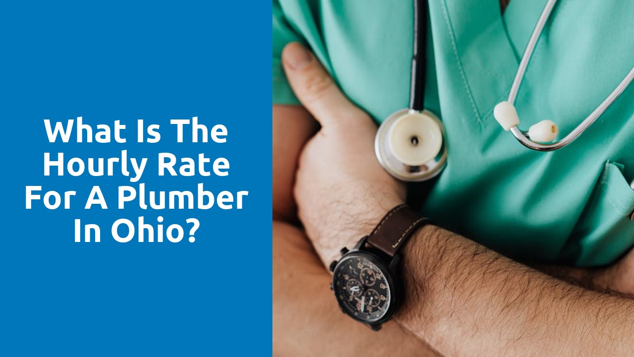 What is the hourly rate for a plumber in Ohio?