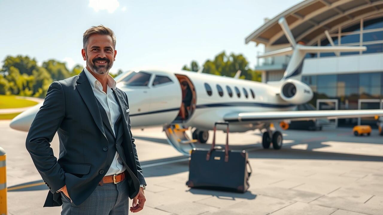How can frequency of travel influence the decision to lease instead of chartering a private jet for business?