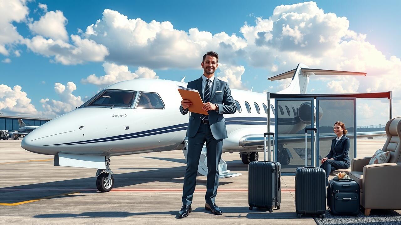 How do various jet sizes affect the pricing and booking of charter services?