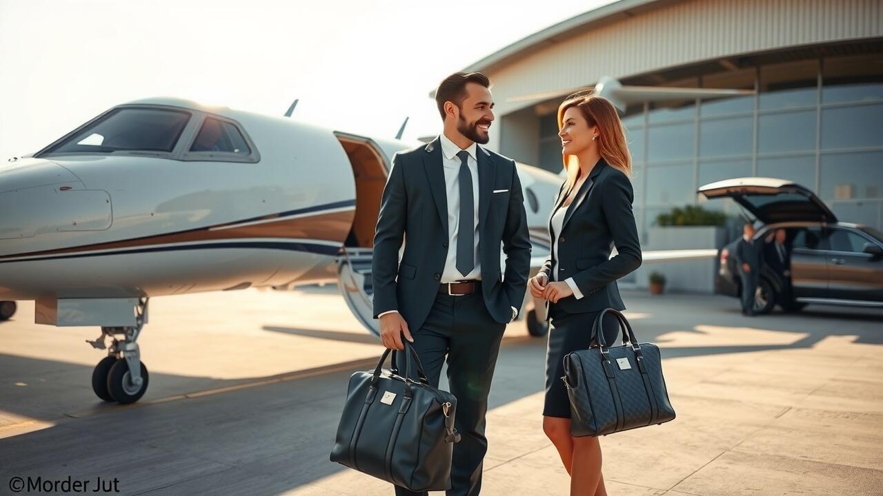 How does the overall travel experience differ between chartering a jet and booking first-class airline tickets?