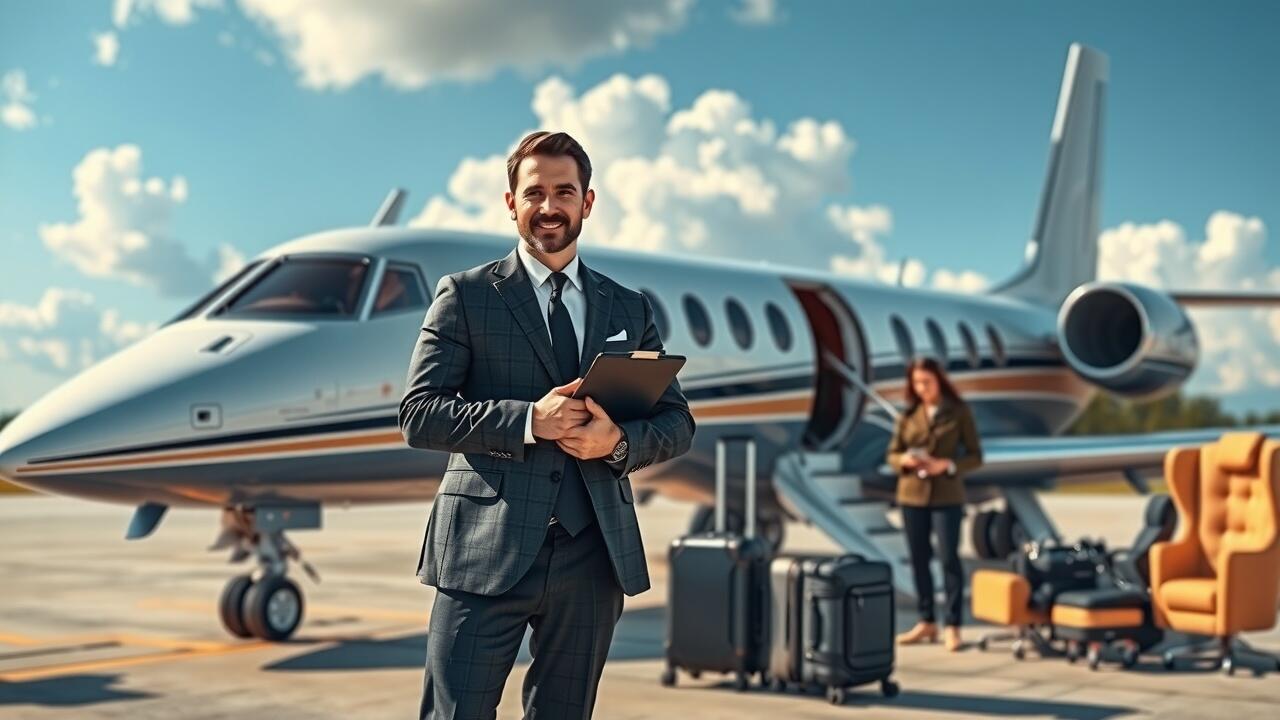 What methods can potential flyers use to find visually appealing and economical options for private jet travel?