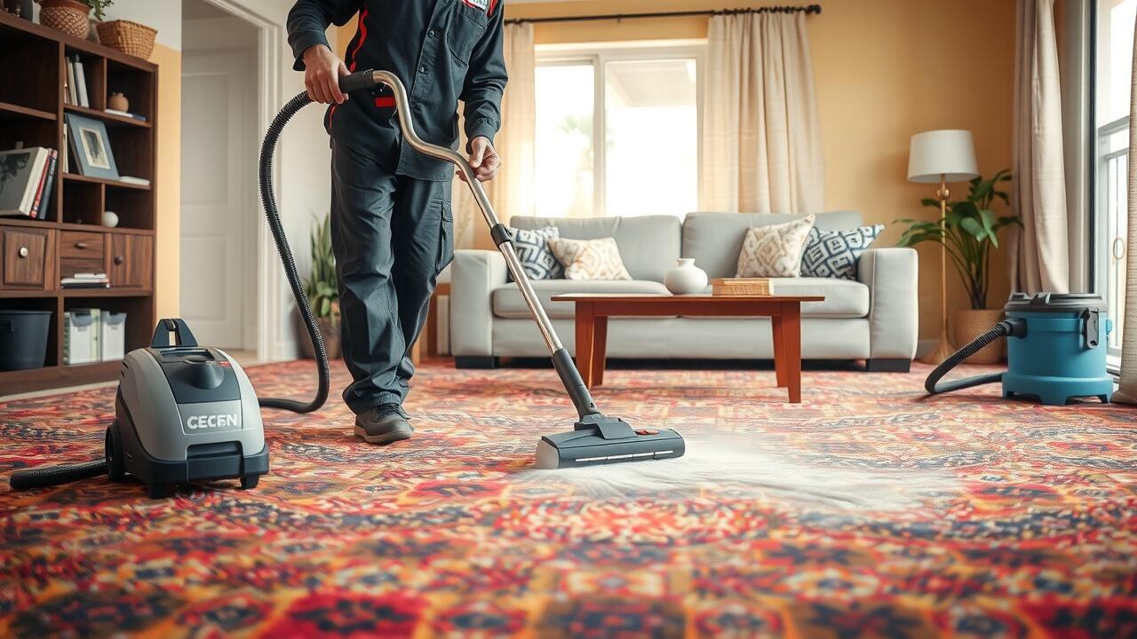 How can I deep clean my carpet myself?