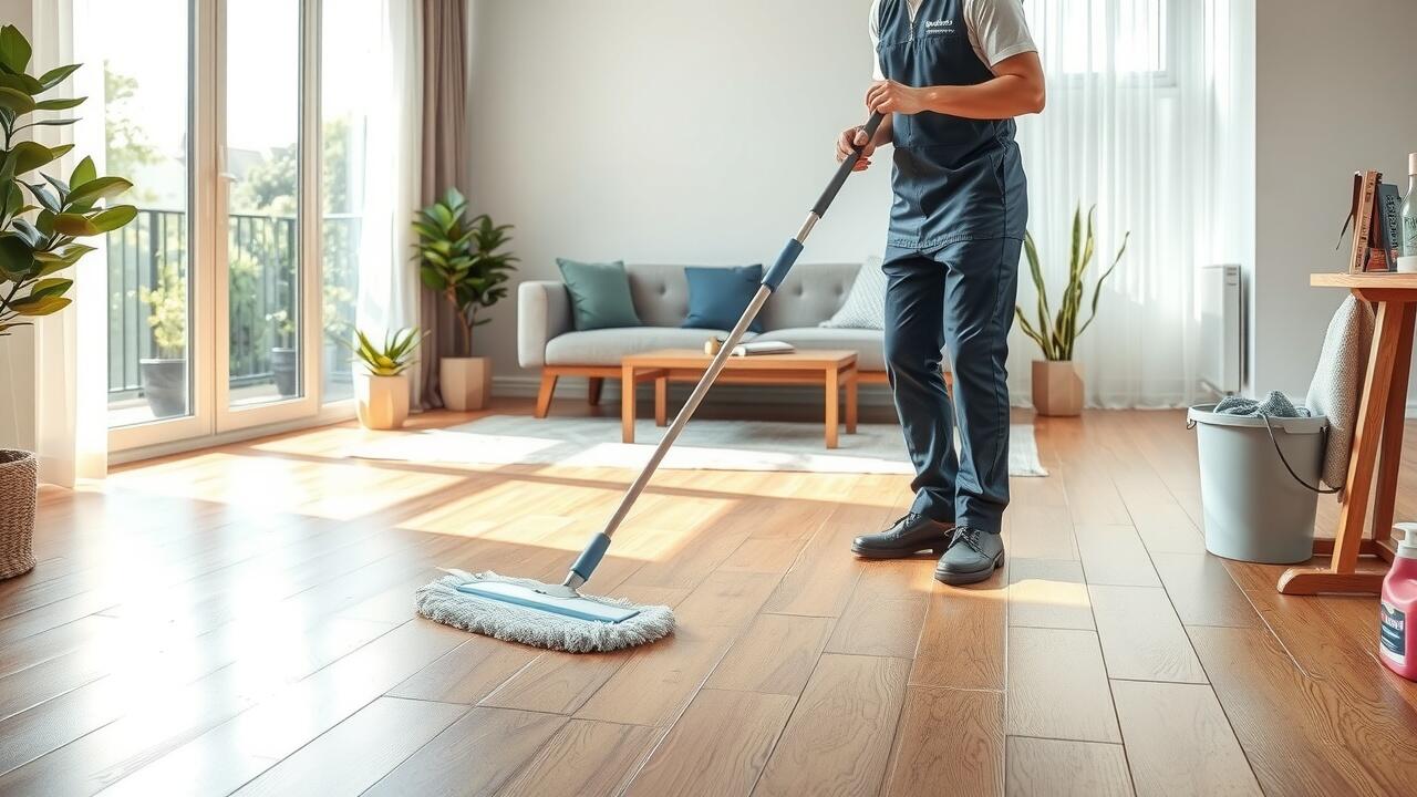 Is it mopping or moping?