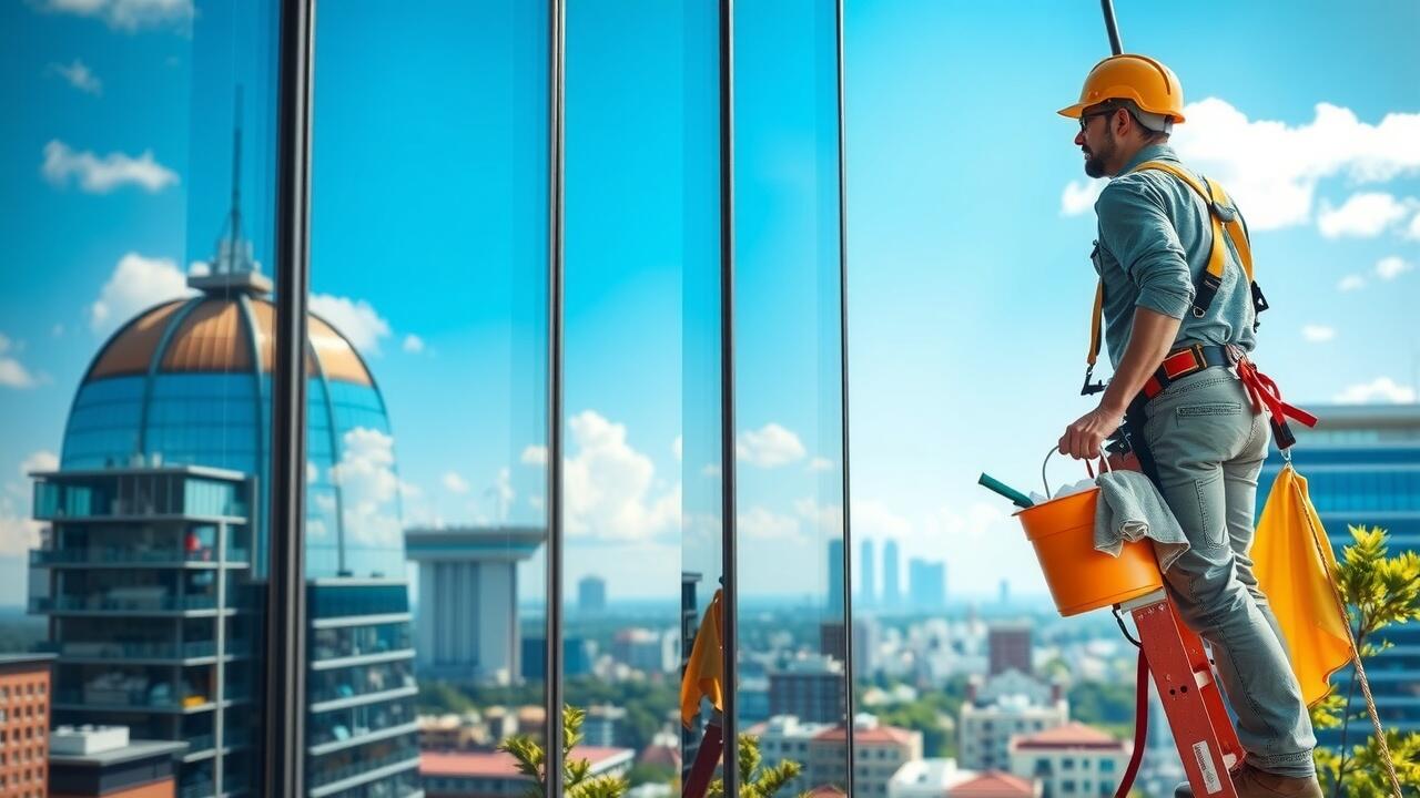 What is the average charge for window cleaning?