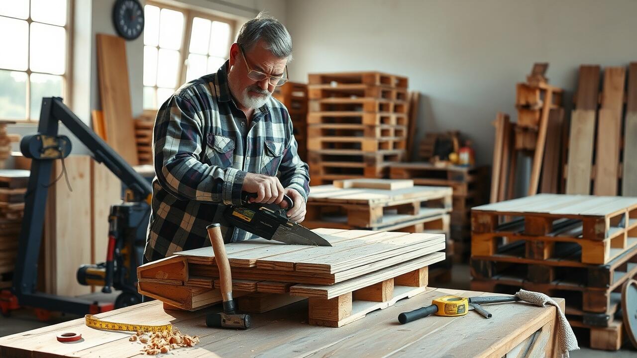 Round Up of Creative Uses for Custom Wood Pallets in Home Decor