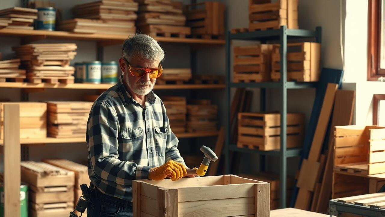 Round Up of Creative Uses for Wooden Crates in Your Garden