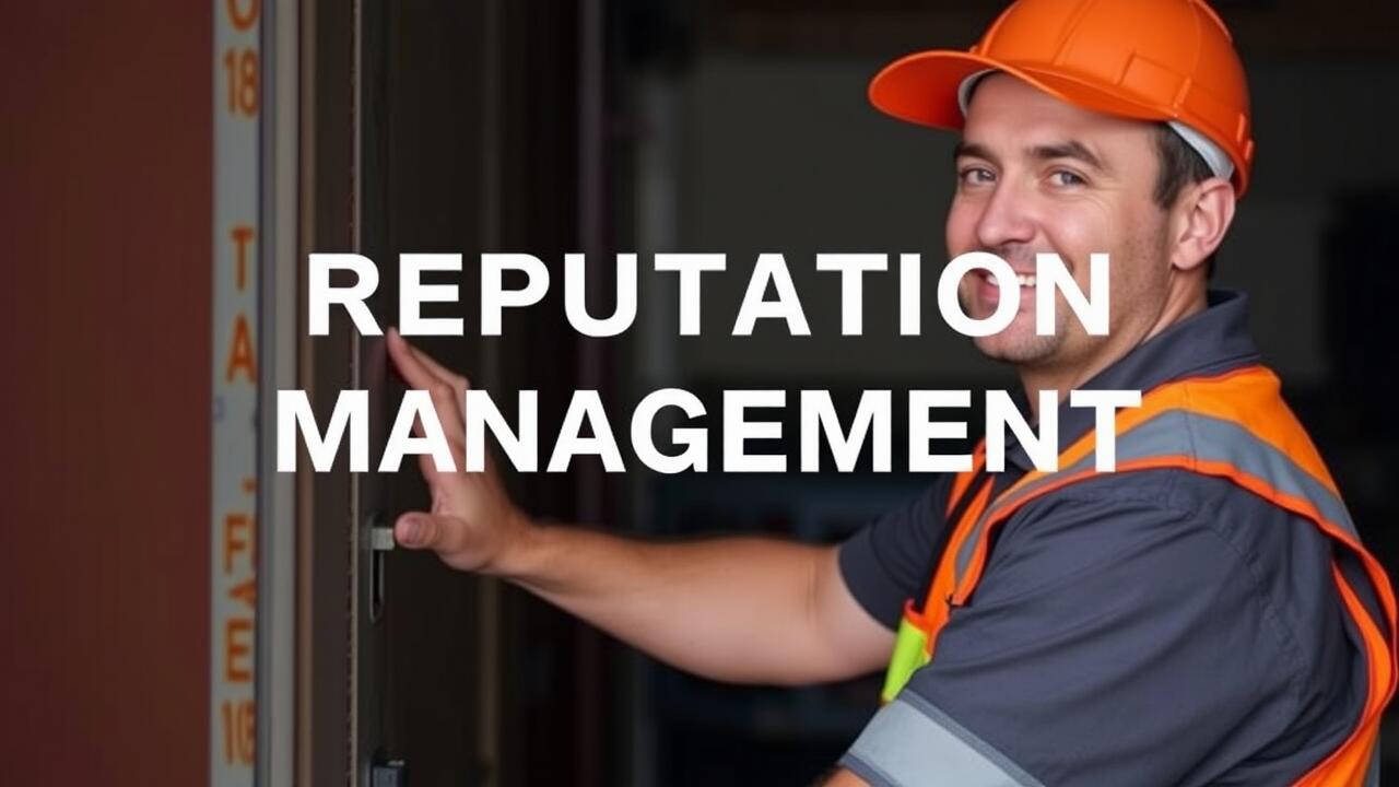 What are the two types of reputation management?