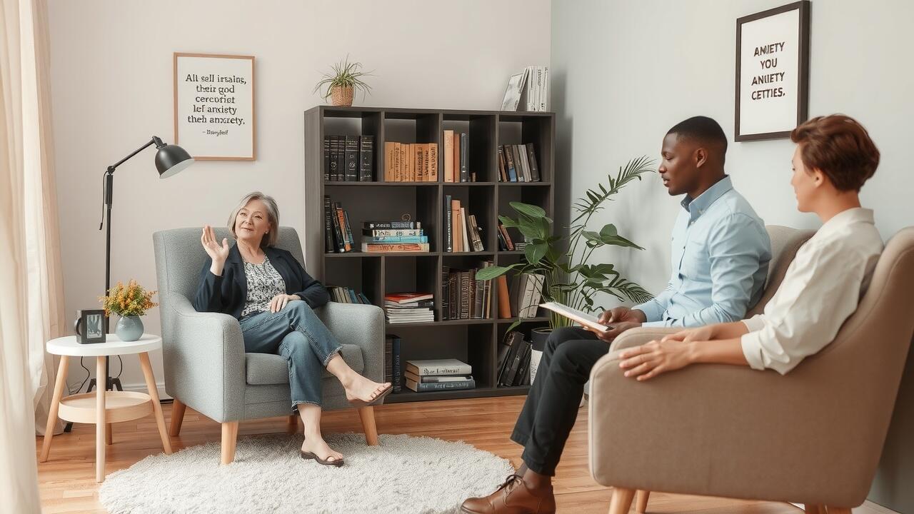 What type of therapy is best for anxiety?