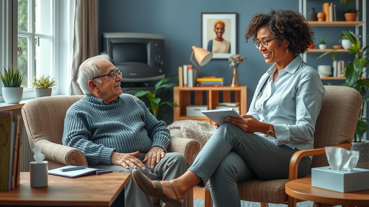 Why would someone see a geriatric psychiatrist?