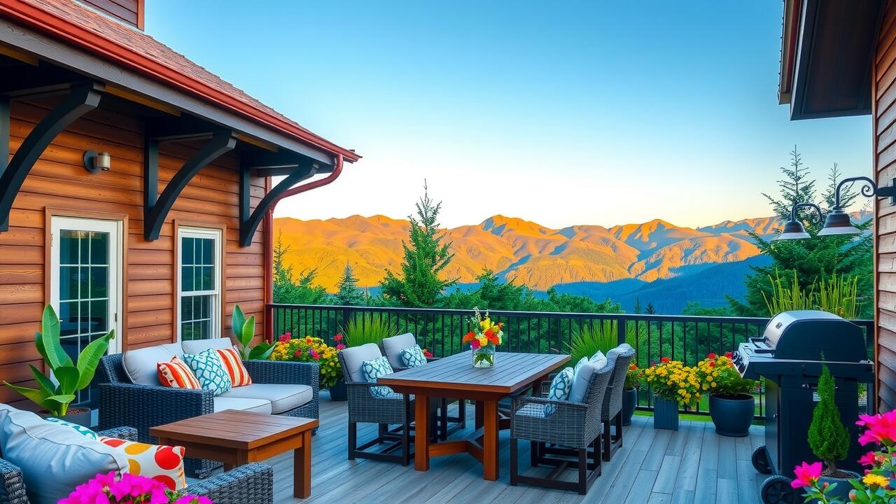 Explore Balcony and Deck Options in Mountain-View 3 Bedroom Boone Rentals