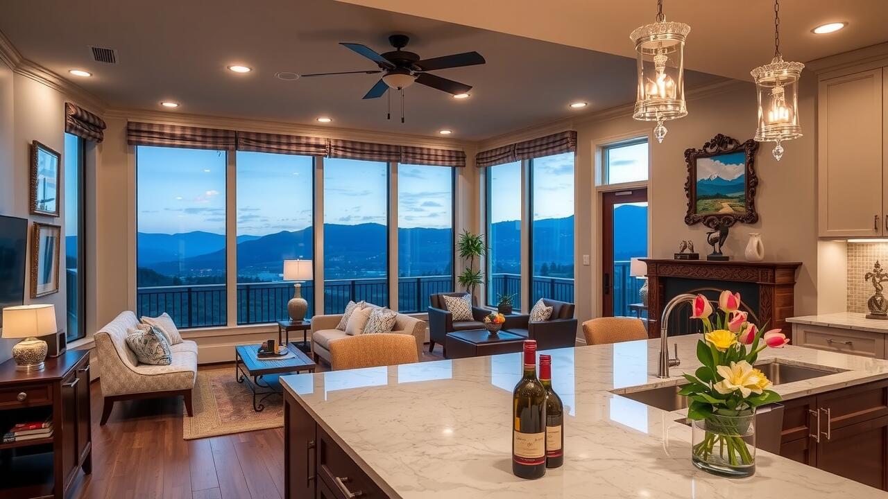 Luxury Amenities in Mountain-View 3 Bedroom Boone Rentals