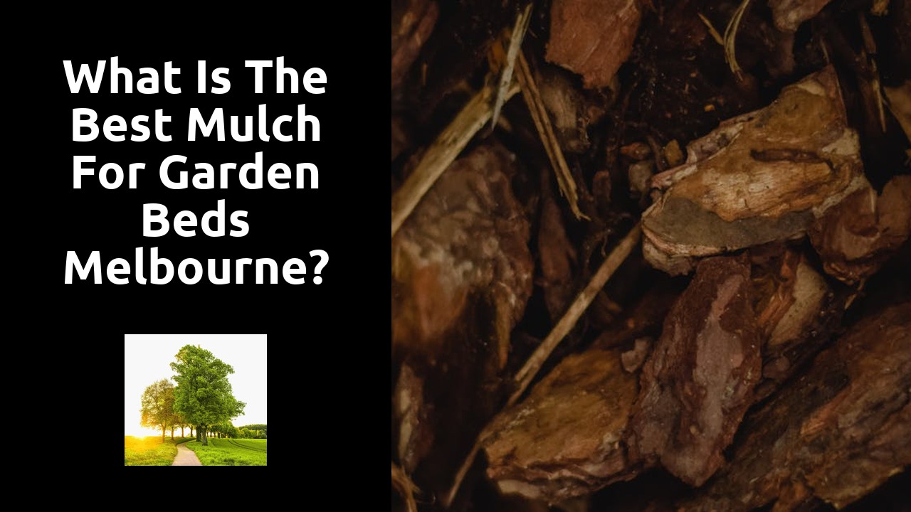 What is the best mulch for garden beds Melbourne?