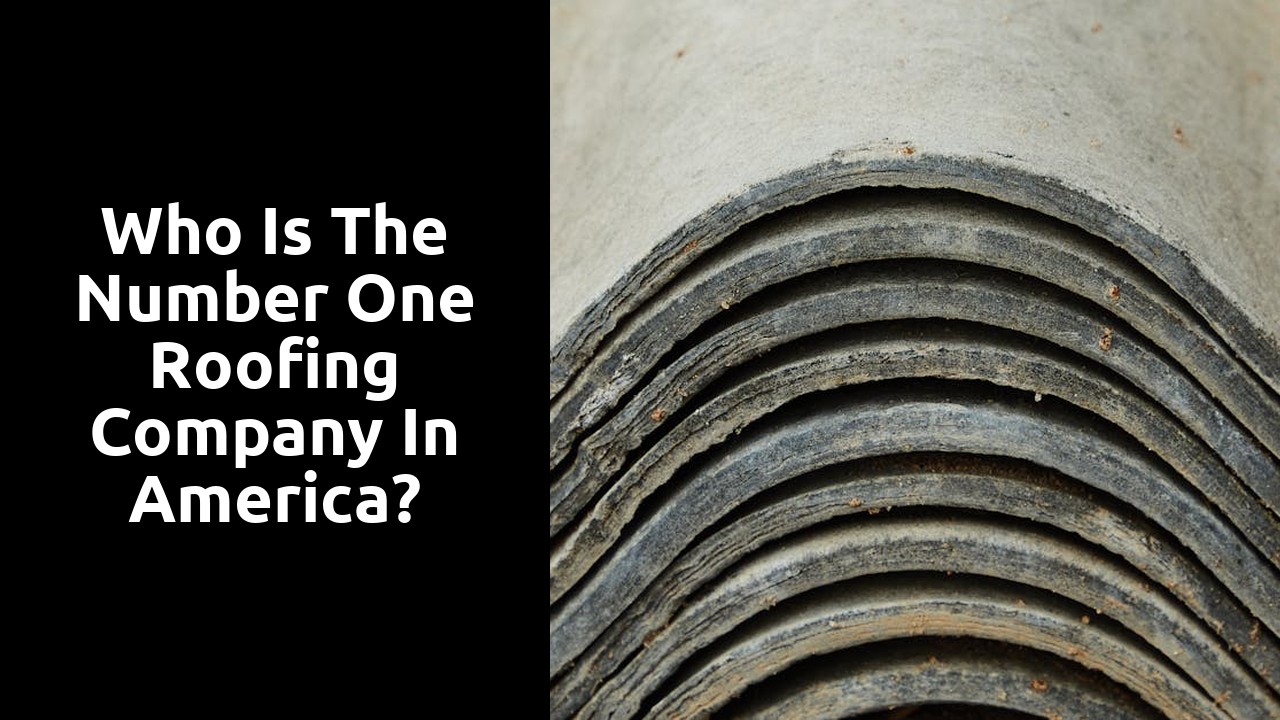 Who is the number one roofing company in America?