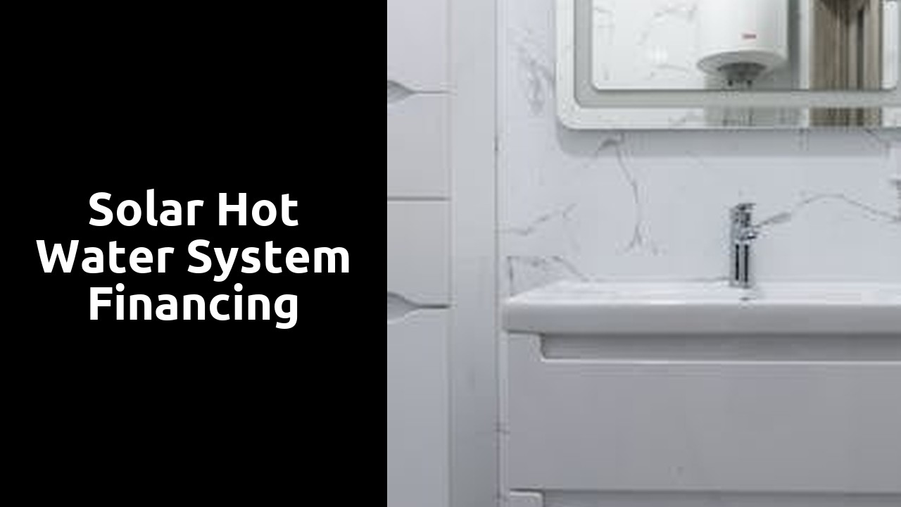 Solar Hot Water System Financing