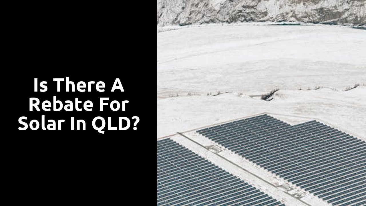 Is there a rebate for solar in QLD?