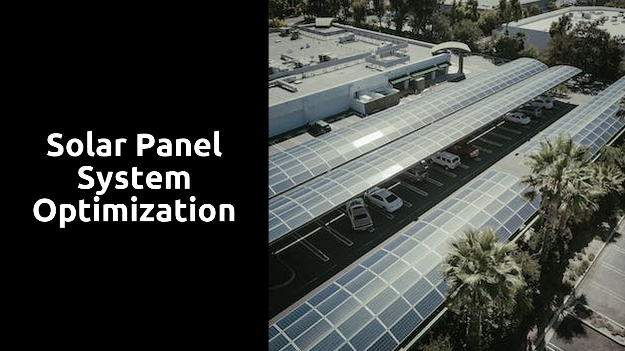 Solar Panel System Optimization