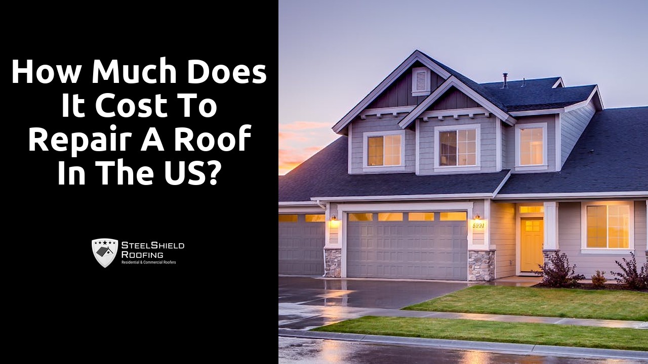 How much does it cost to repair a roof in the US?