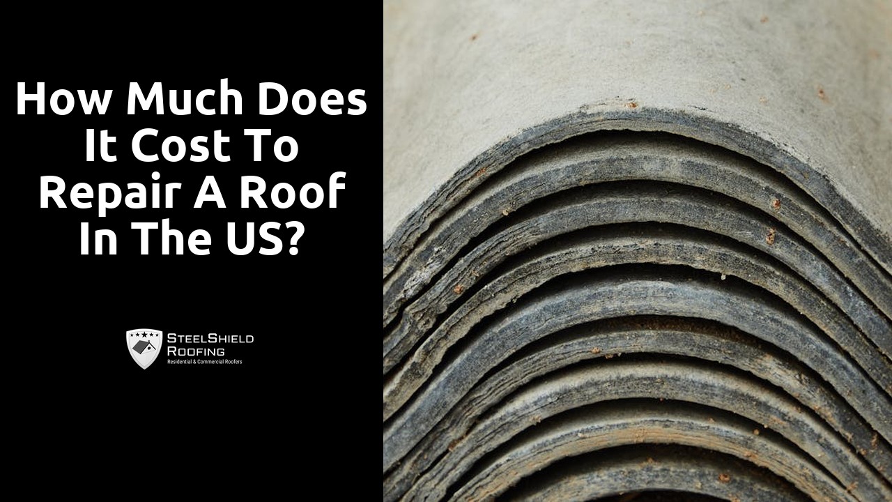 How much does it cost to repair a roof in the US?