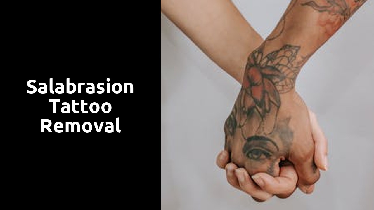 Salabrasion Tattoo Removal