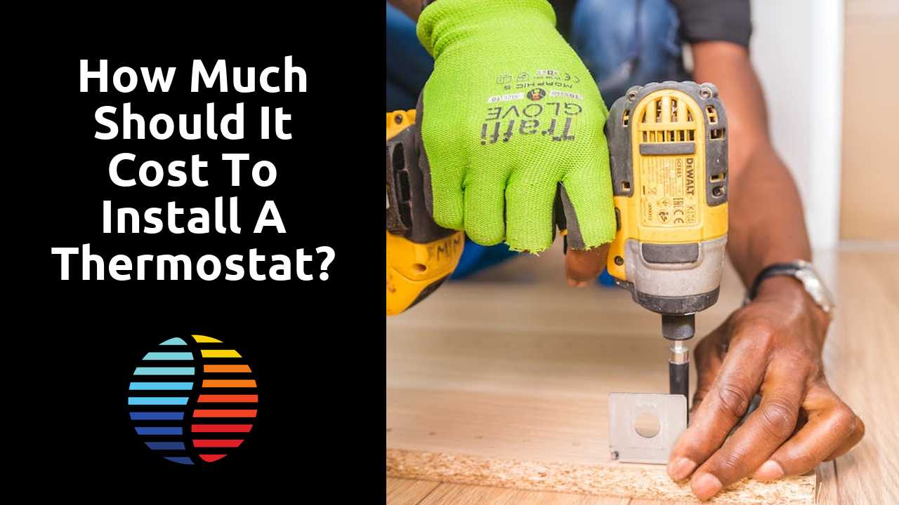 How much should it cost to install a thermostat?