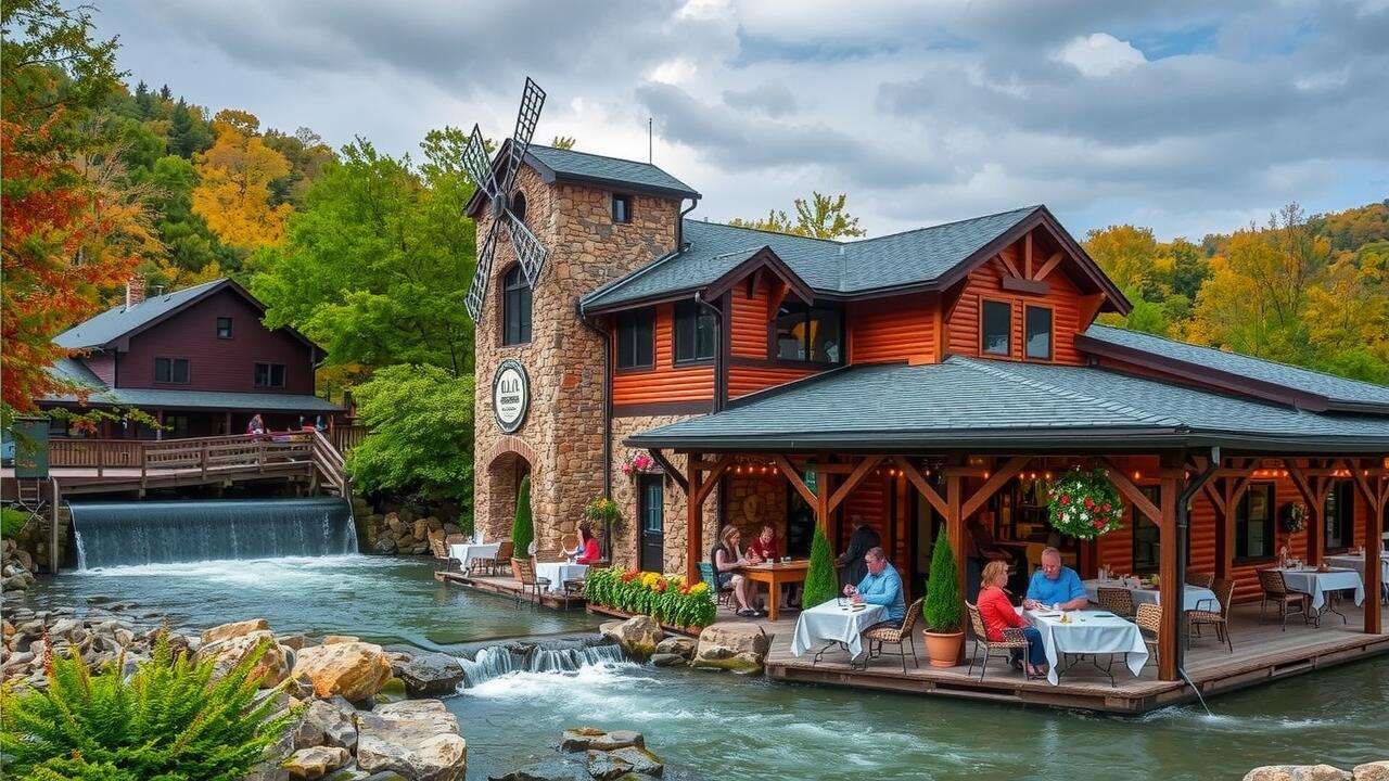 The Old Mill Restaurant In Pigeon Forge