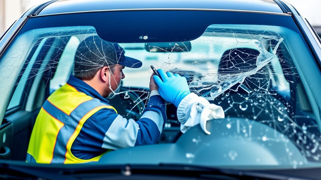 Can I drive my car with a broken rear windscreen?
