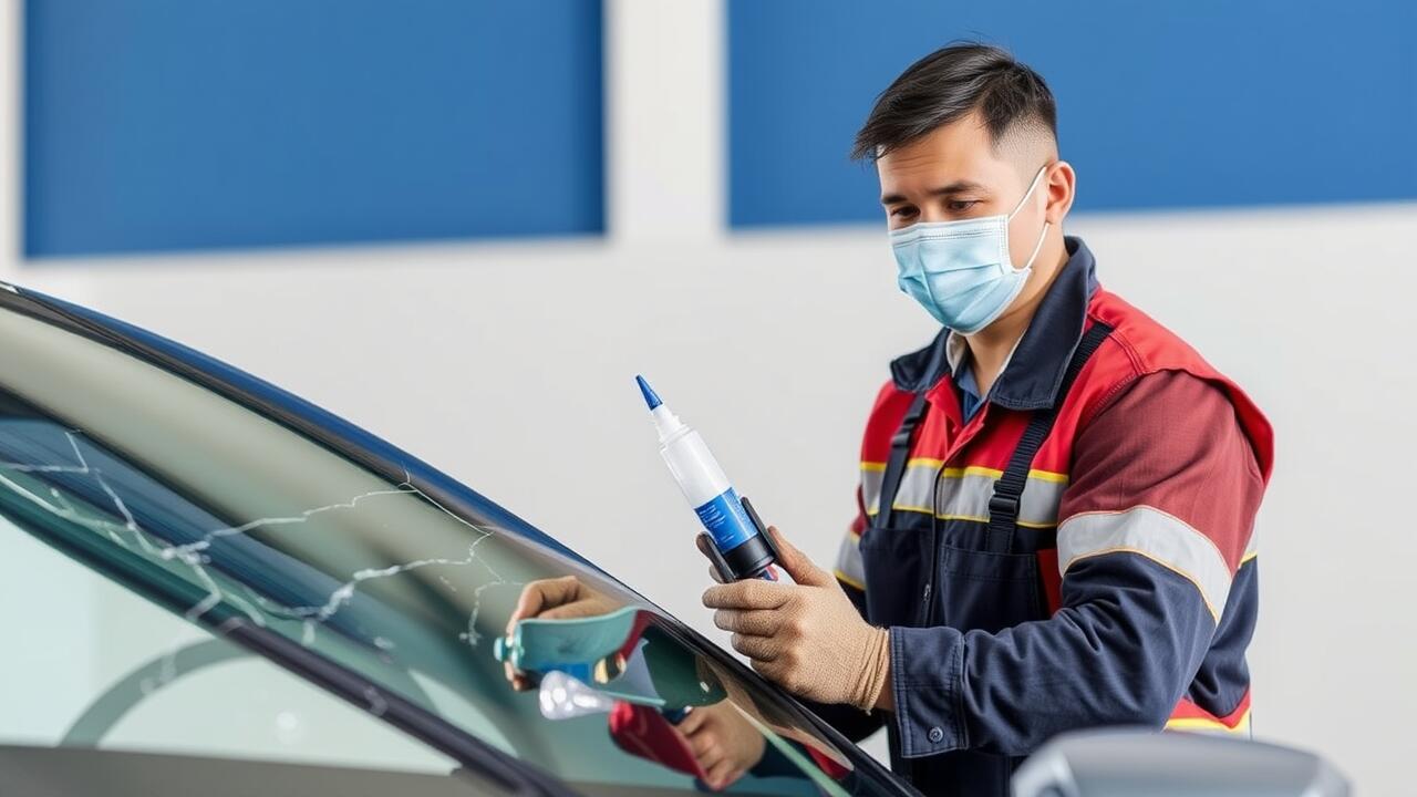 Can you superglue a cracked windscreen?