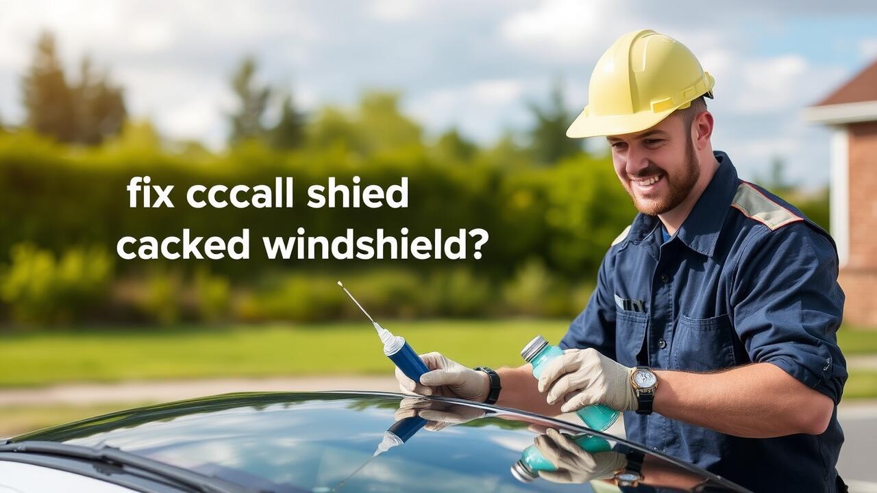 Does clear nail polish fix cracked windshield?