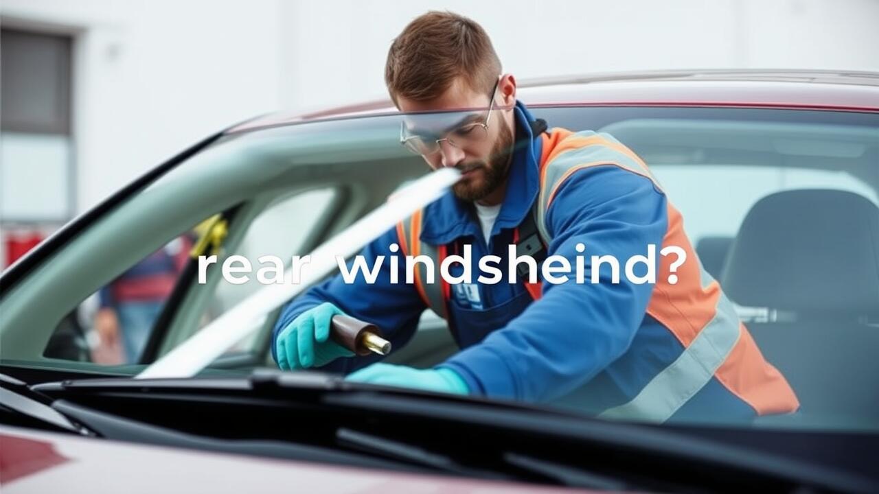 How long does it take to fix a rear windscreen?