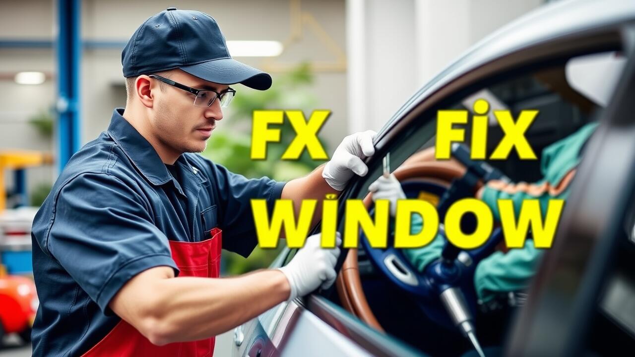 How long does it take to fix a side car window?