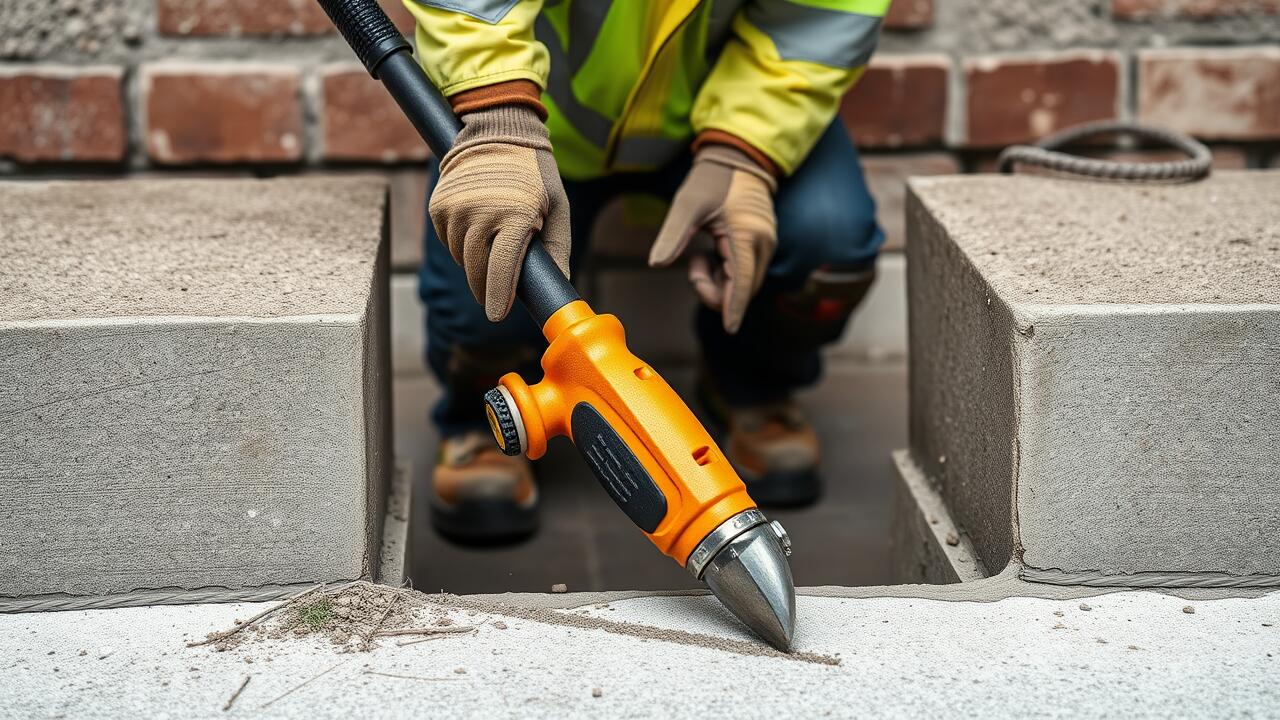 How to fill a 4 inch gap in concrete?