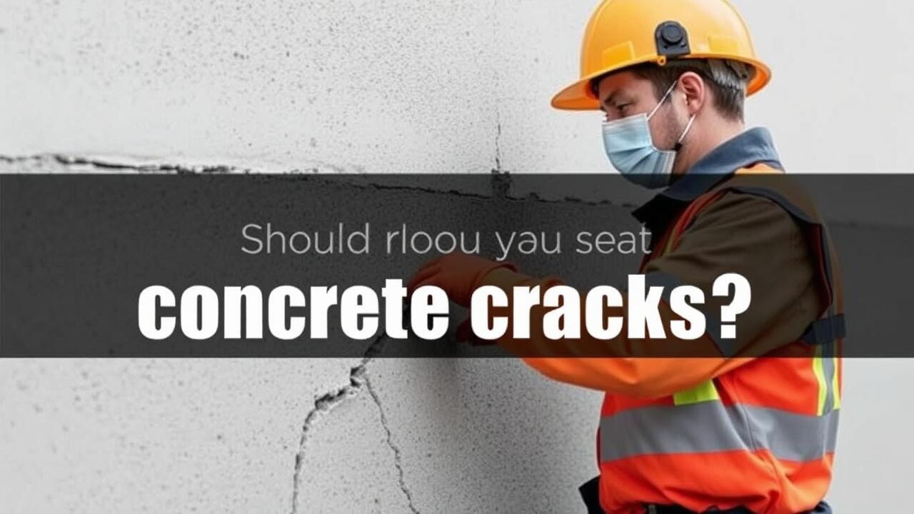 Should you seal concrete cracks?