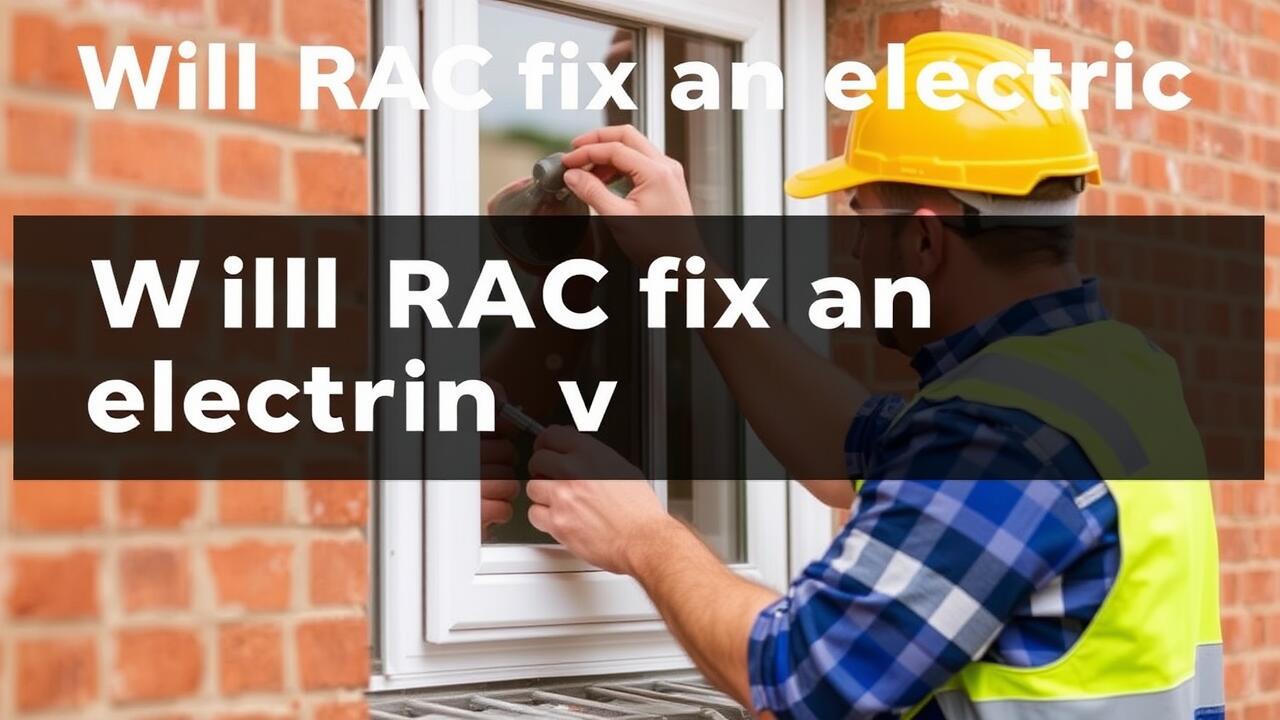 Will RAC fix an electric window?