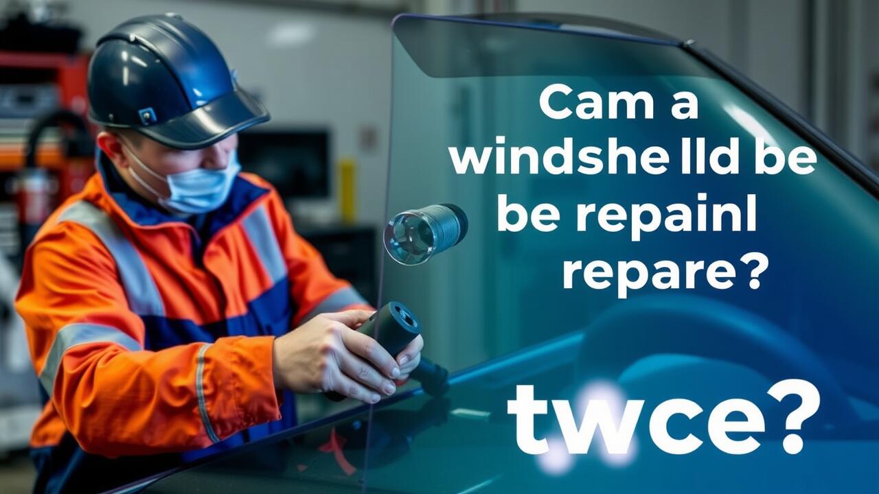 Can a windscreen chip be repaired twice?