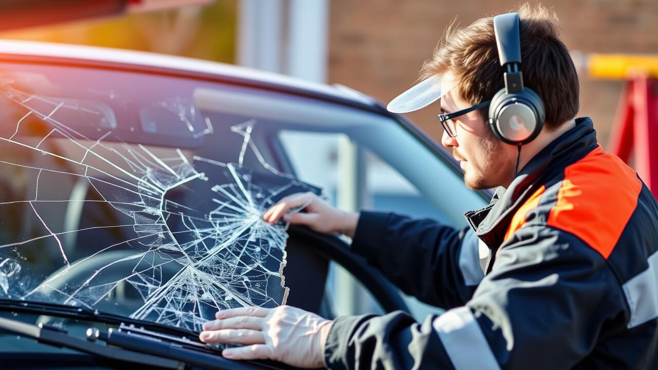 Can I drive with a cracked windscreen?