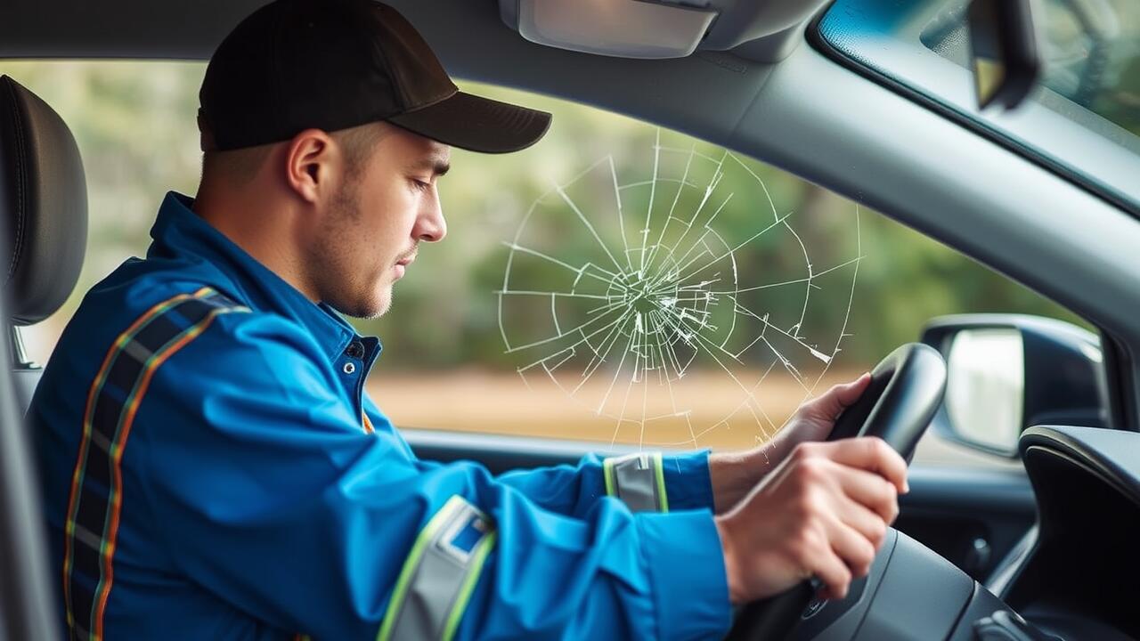 Can I drive with a cracked windscreen in Australia?