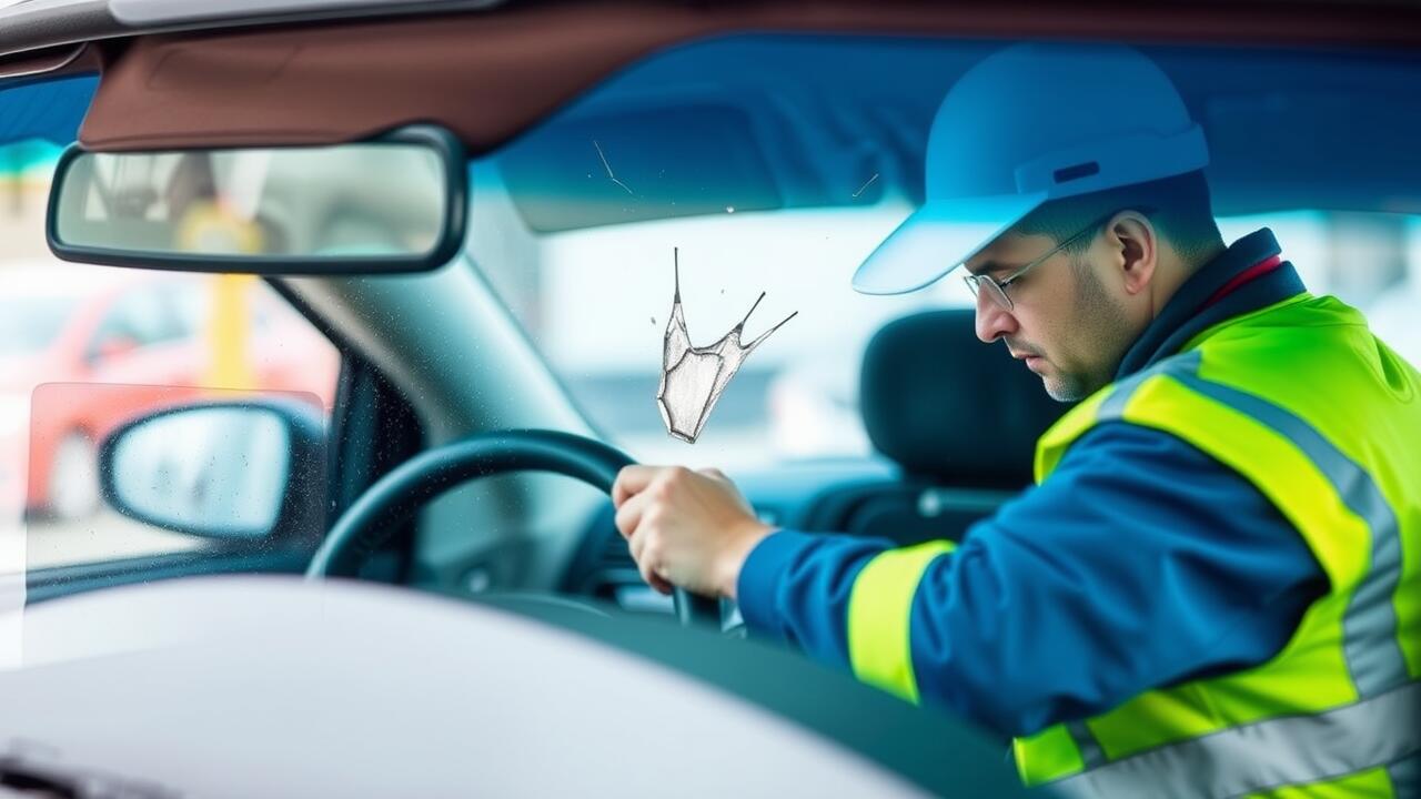 Can you drive with a chipped windscreen?