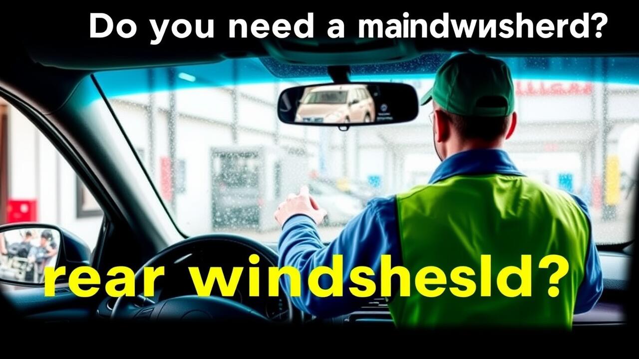 Do you need a rear windscreen?