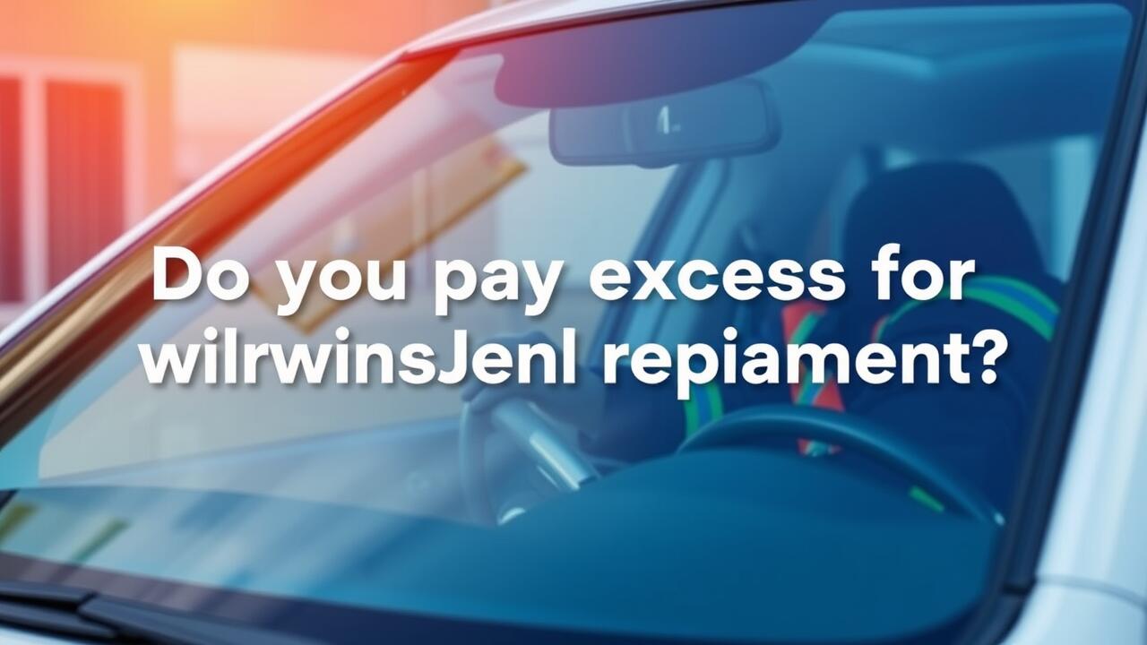 Do you pay excess for windscreen replacement?