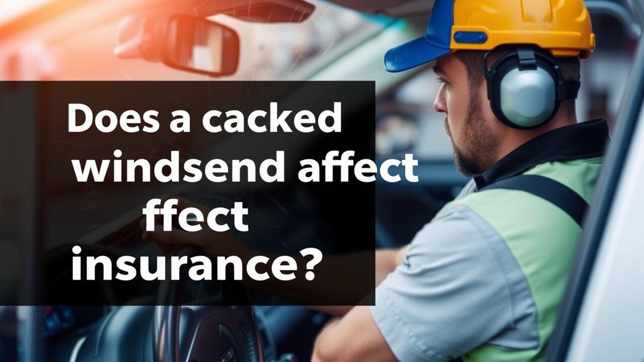 Does a cracked windscreen affect insurance?