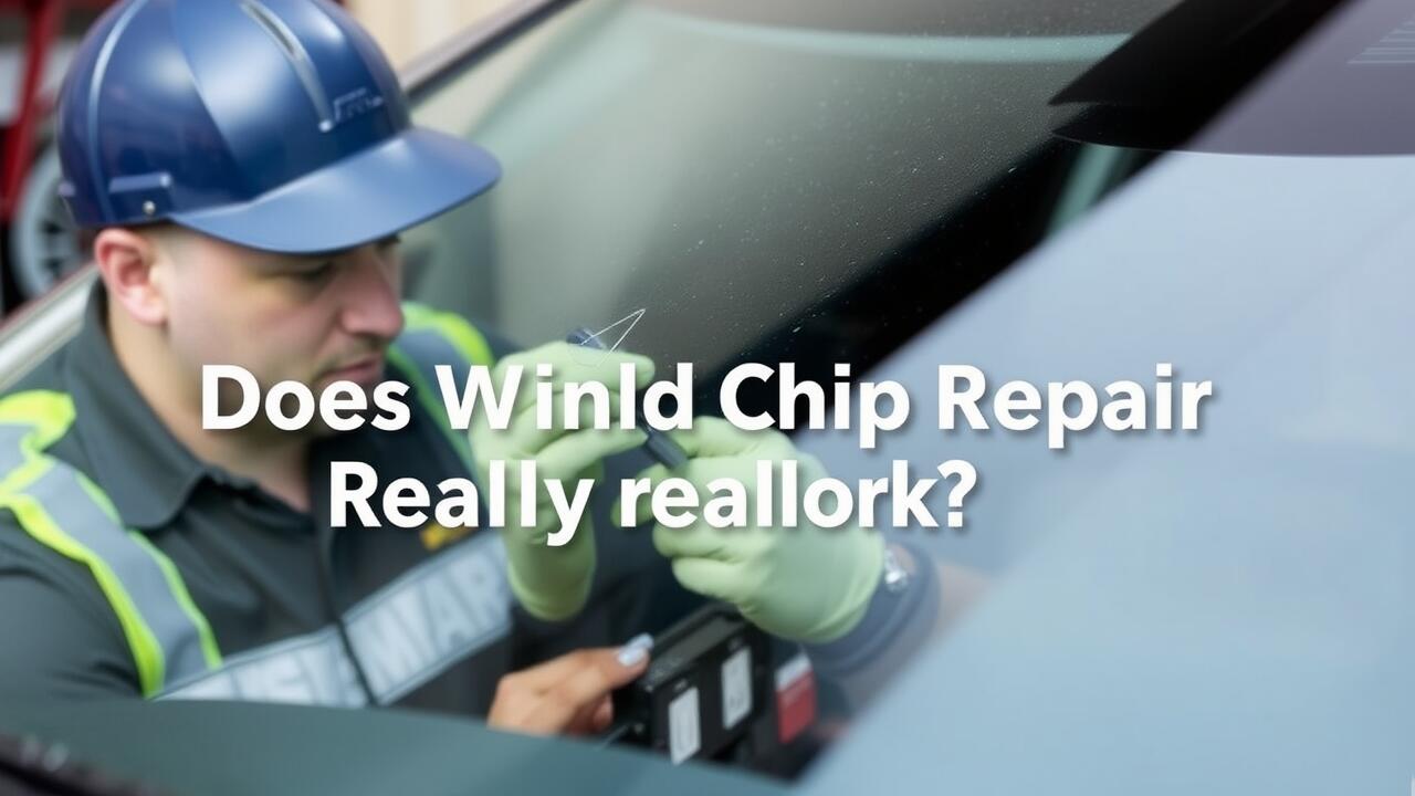 Does windshield chip repair really work?