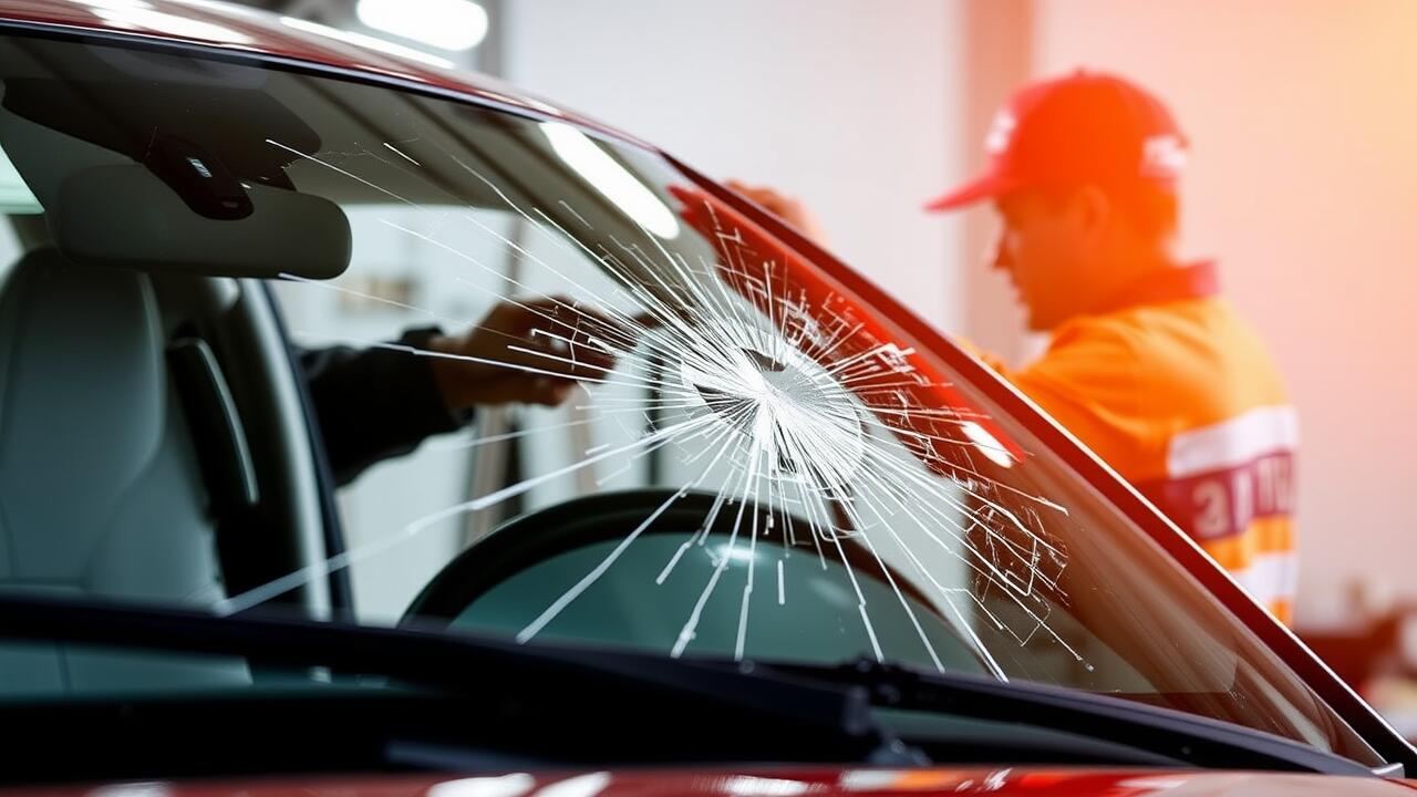 How big can a crack in a windscreen be repaired?